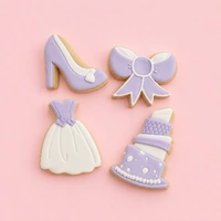 Bride Plunger Cutter Set Of 4 - Fondant Gumpaste Tools