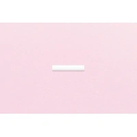 6 Inch X 1 Inch Wide White Acrylic Rolling Pin - 150mm X 25mm