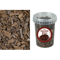 ** Dark Chocolate Flakes - 80G - Cake Toppings