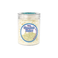 ** White Chocolate Flakes - 80G - Cake Toppings