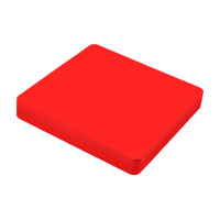 Flower Modelling Foam Pad - Red -7.5 Inch X 7.5 Inch