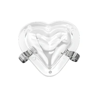 3D Heart Tight Lock Polycarbonate Mould