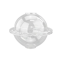 Large Acrylic Dome / Plastic Hemisphere/Giant Chocolate Sphere Polycarbonate - Clear 18cm