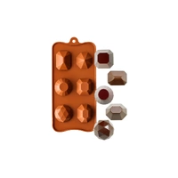 Assorted Gems Easy Flex Chocolate Silicone Mold Xa-02