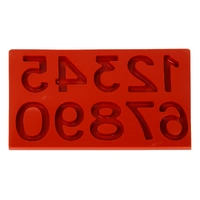 NUMBERS SILICONE CHOCOLATE MOULD